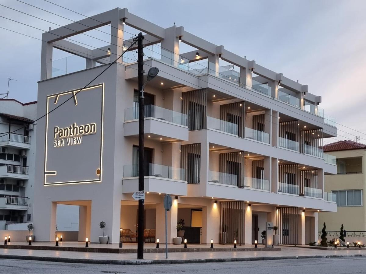 Aparthotel Pantheon Sea View Néoi Póroi Exteriér fotografie